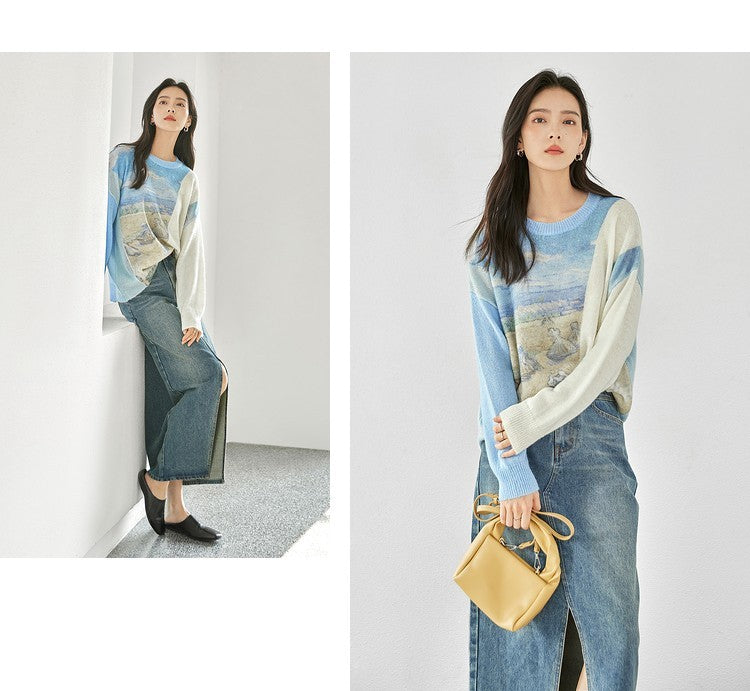 Gentle Wind Soft Glutinous Sweater Girl