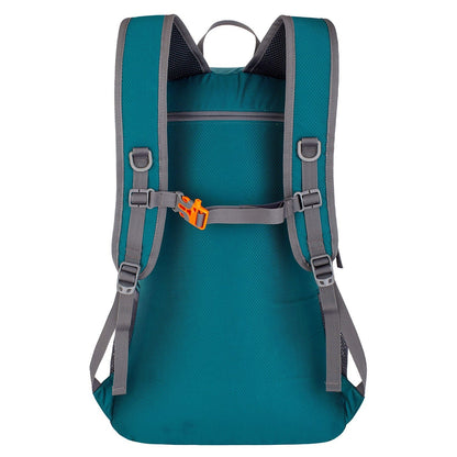 Mochila ligera y plegable para acampar al aire libre