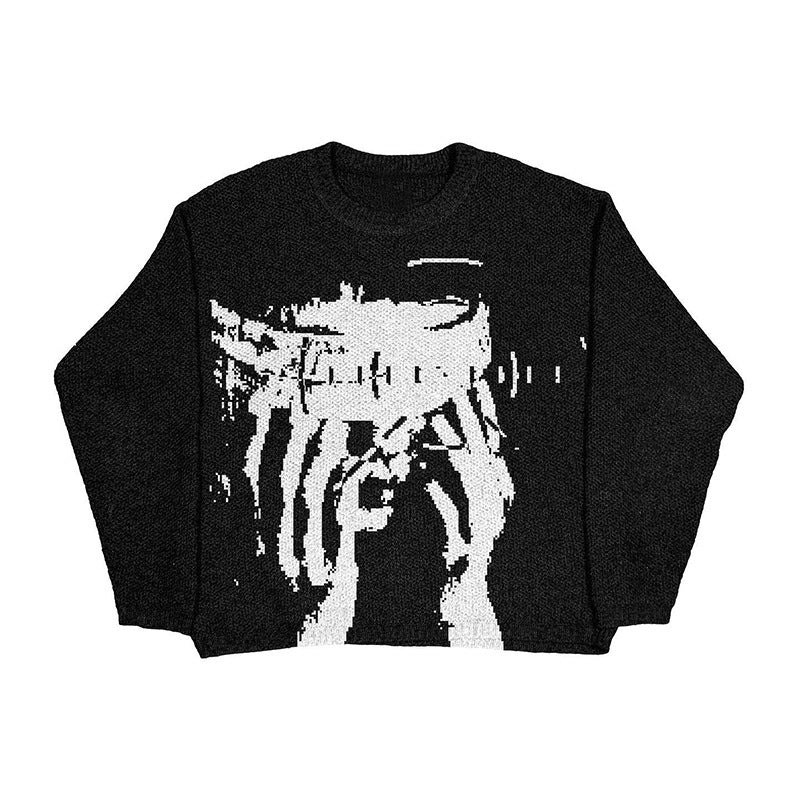 Loose Pullover Hip Hop Style