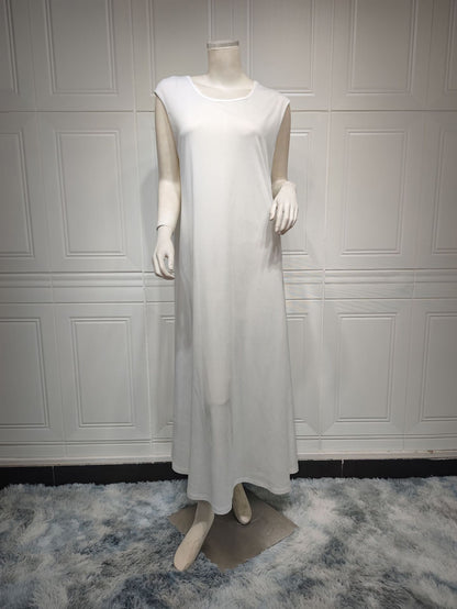 Robe femme grande taille à coutures blanches