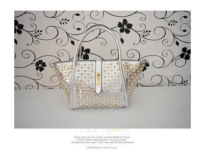 Diamond-studded Dumpling Bag Shoulder Messenger Lady Bag