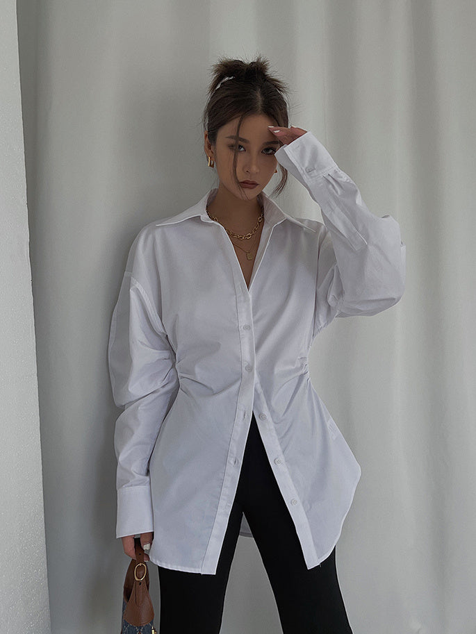 Homemade High-end Custom Cotton Waist Shirt