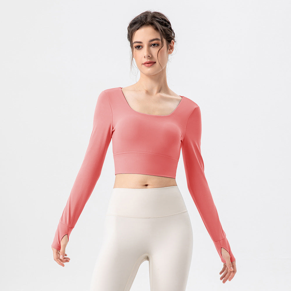 Ropa de yoga para mujer con almohadilla para el pecho