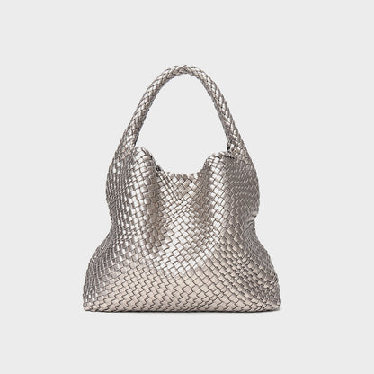 Bolso grande tejido a mano para mujer, bolso de viaje