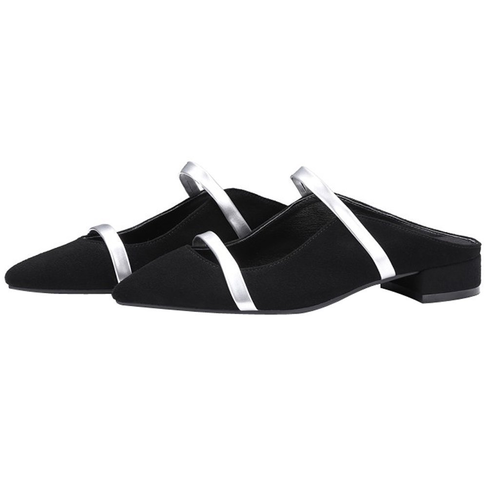 Pointed Toe Strap Flat Casual Shoes