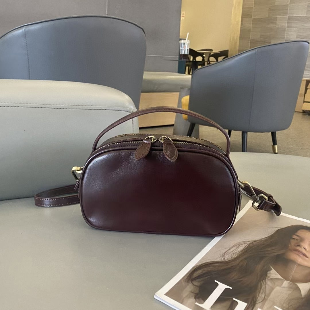 Bolso bandolera retro de moda para mujer