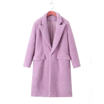 Loose And Warm Overcoat Coat For Women