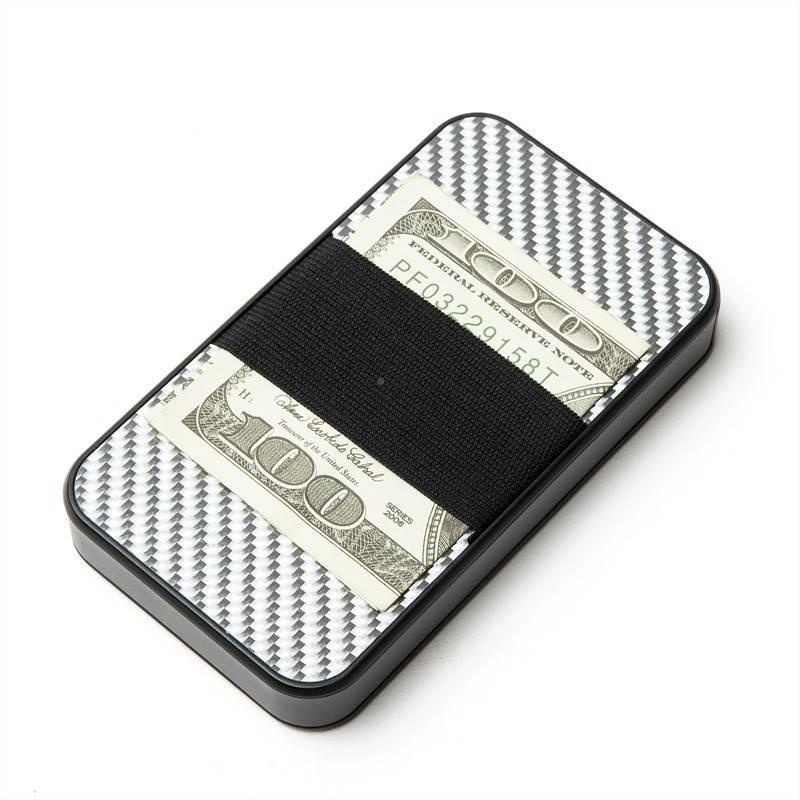 Portable Business Carbon Fiber Card Box