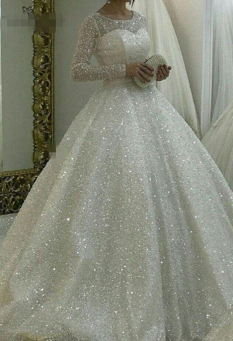 Robe de Mariée Tutu Minceur en Tulle Grande Taille