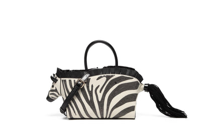 Zebra Personalized Style Shoulder Messenger Bag