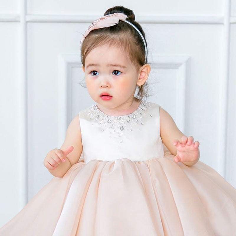 Vestido de princesa para bebé niña año completo