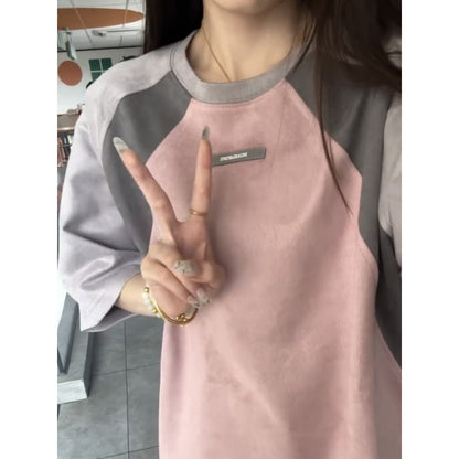 Women's Korean-style White Top Fashion Casual Trend