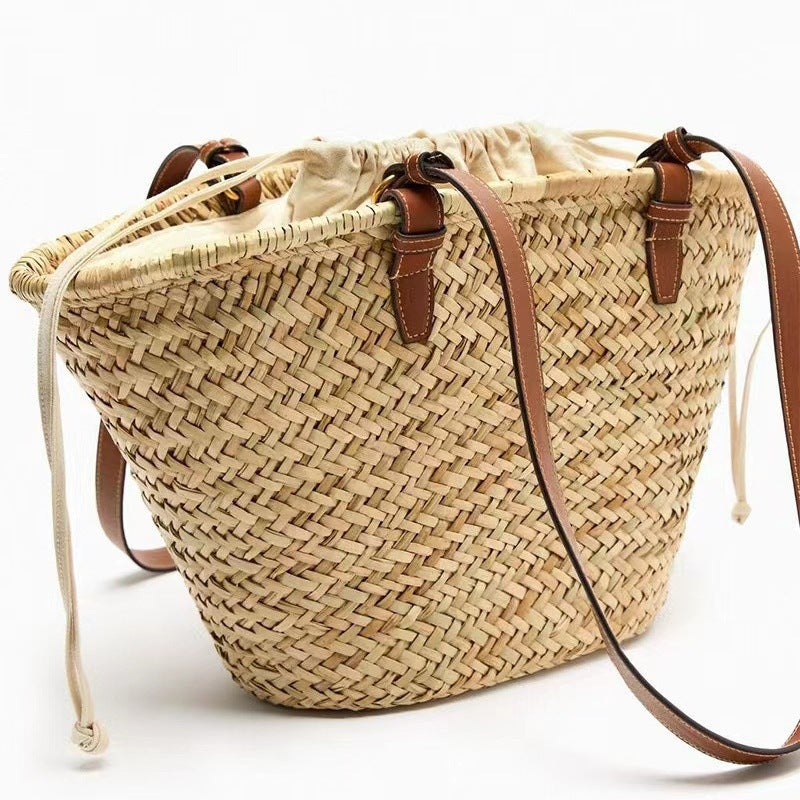 Bolso de playa nuevo para damas, estilo vacaciones, combinable